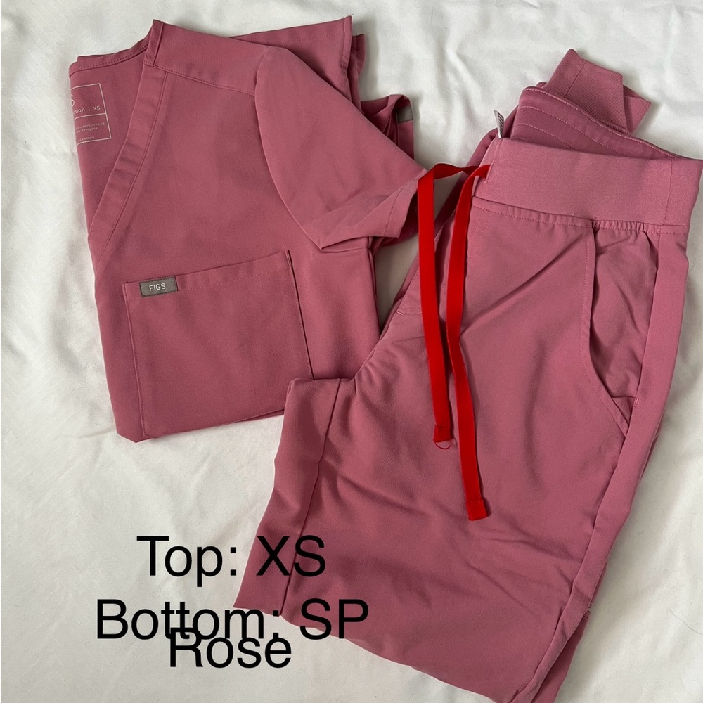 Figs Women’s Scrubs - XS top, SP Zamora Jogger